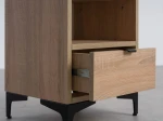 Comodino 38x47 cm Nobio rovere di sonoma