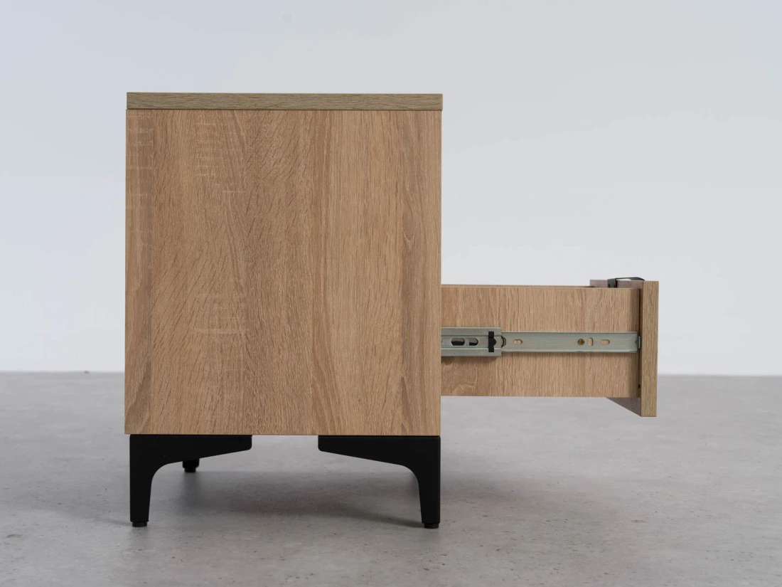 Comodino 38x47 cm Nobio rovere di sonoma