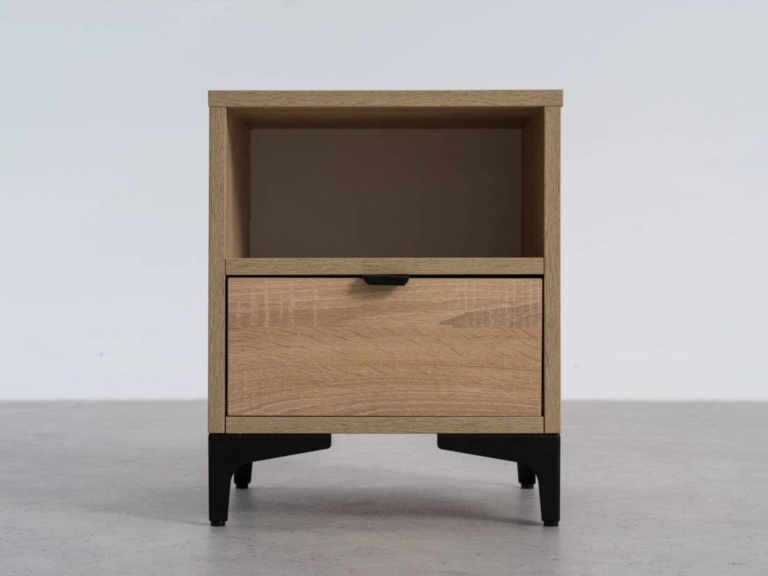 Comodino 38x47 cm Nobio rovere di sonoma