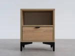 Comodino 38x47 cm Nobio rovere di sonoma