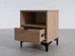 Comodino 38x47 cm Nobio rovere di sonoma