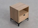 Comodino 38x47 cm Nobio rovere di sonoma
