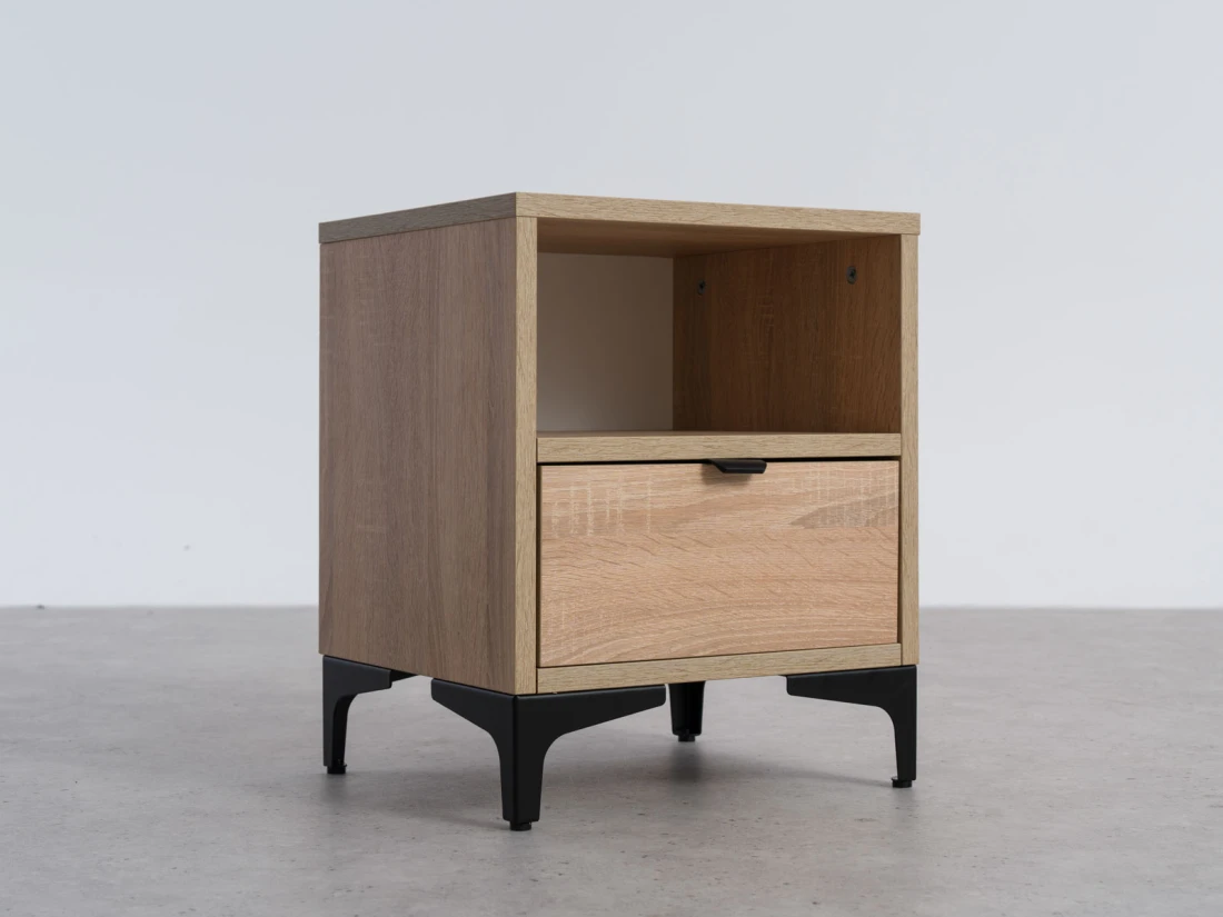 Comodino 38x47 cm Nobio rovere di sonoma