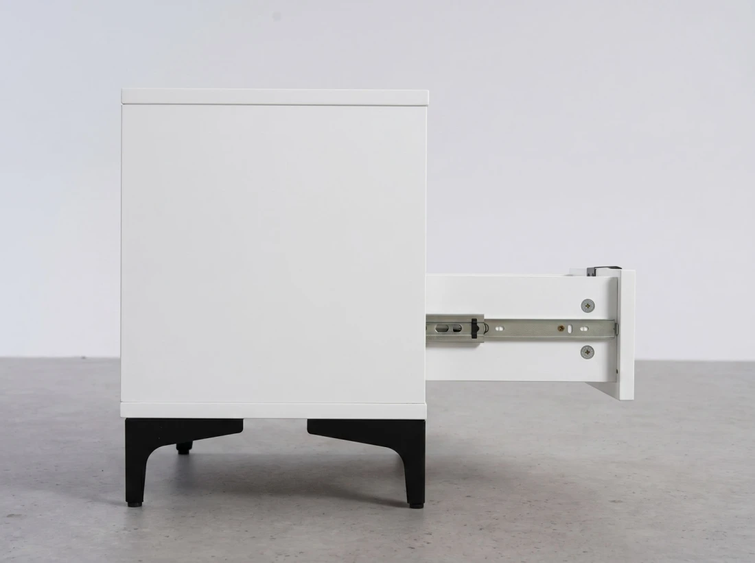 Comodino 38x47 cm Nobio bianco