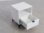 Comodino 38x47 cm Nobio bianco