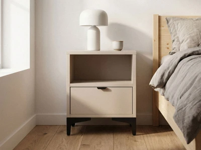 Comodino 38x47 cm Nobio cashmere