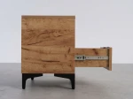 Comodino 38x47 cm Nobio rovere artigianale