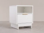 Comodino 1S 40x49 cm Axis bianco