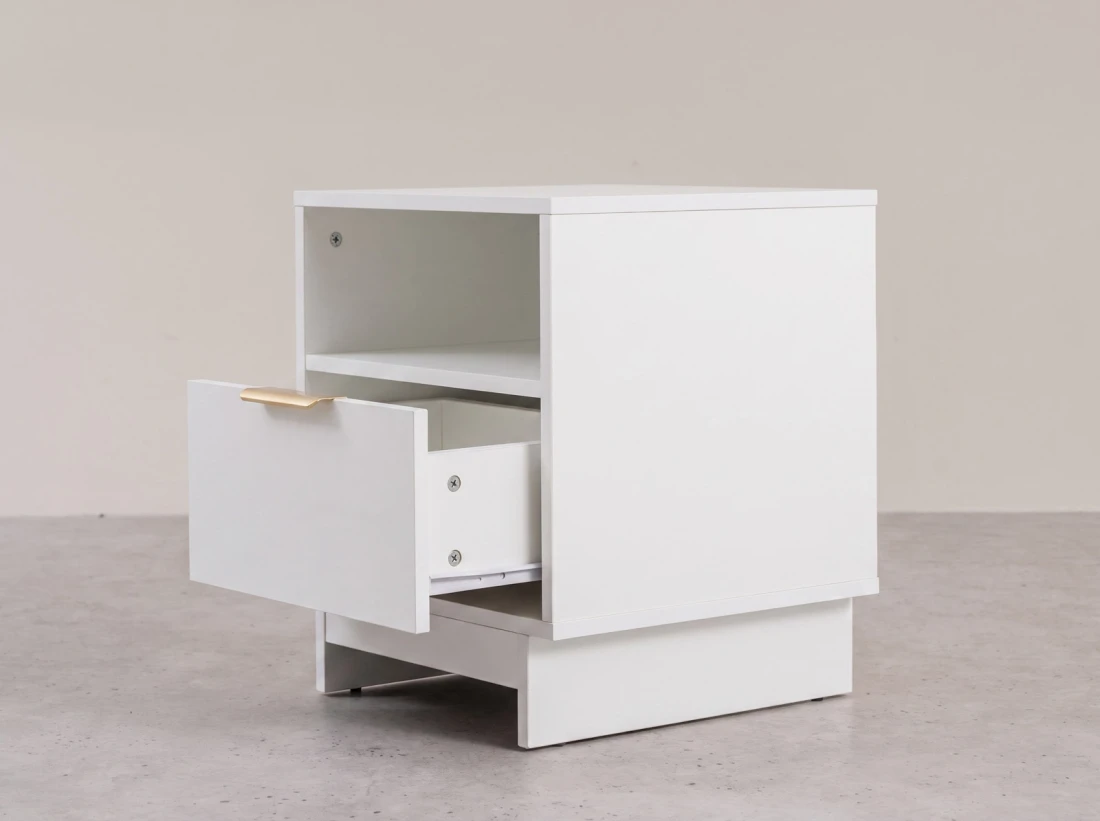 Comodino 1S 40x49 cm Axis bianco