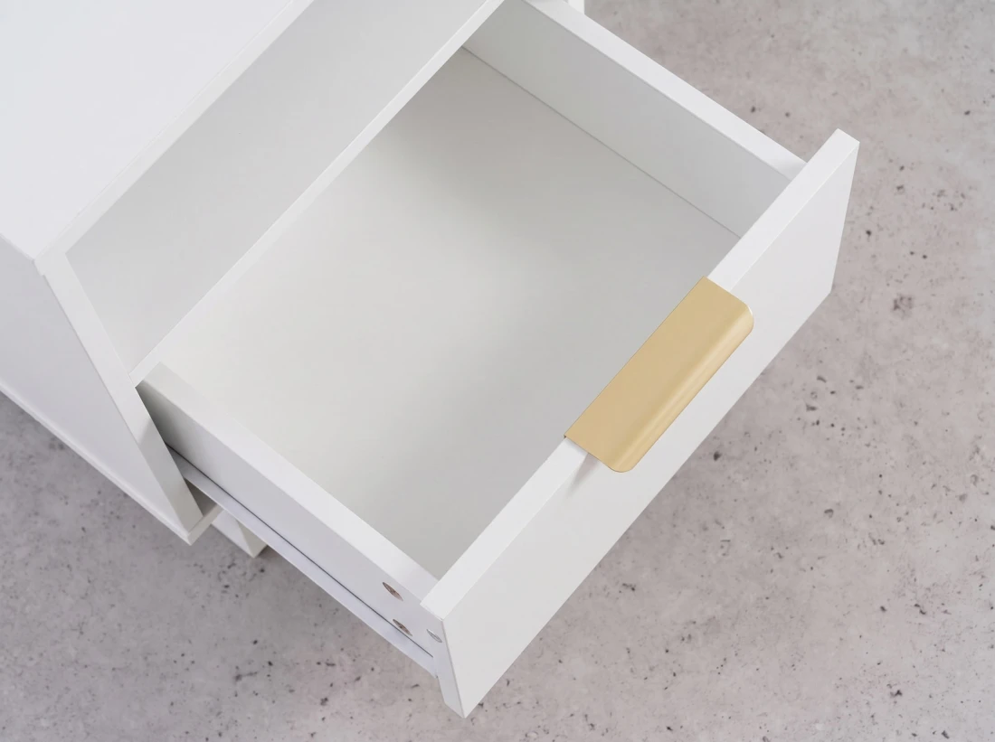 Comodino 1S 40x49 cm Axis bianco