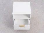 Comodino 1S 40x49 cm Axis bianco