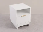 Comodino 1S 40x49 cm Axis bianco