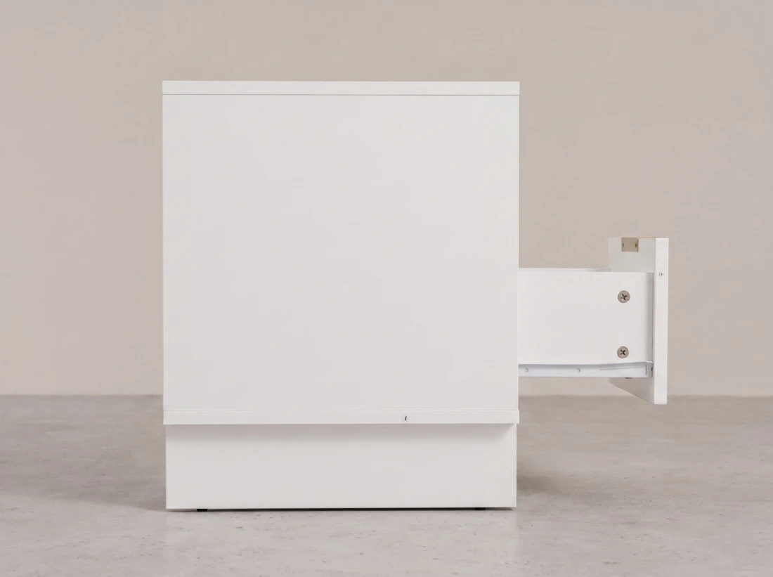 Comodino 1S 40x49 cm Axis bianco