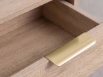 Comodino 1S 40x49 cm Axis rovere di sonoma