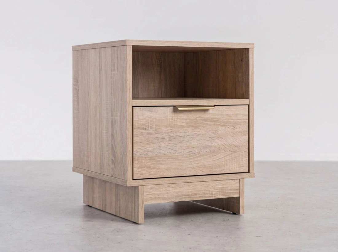 Comodino 1S 40x49 cm Axis rovere di sonoma