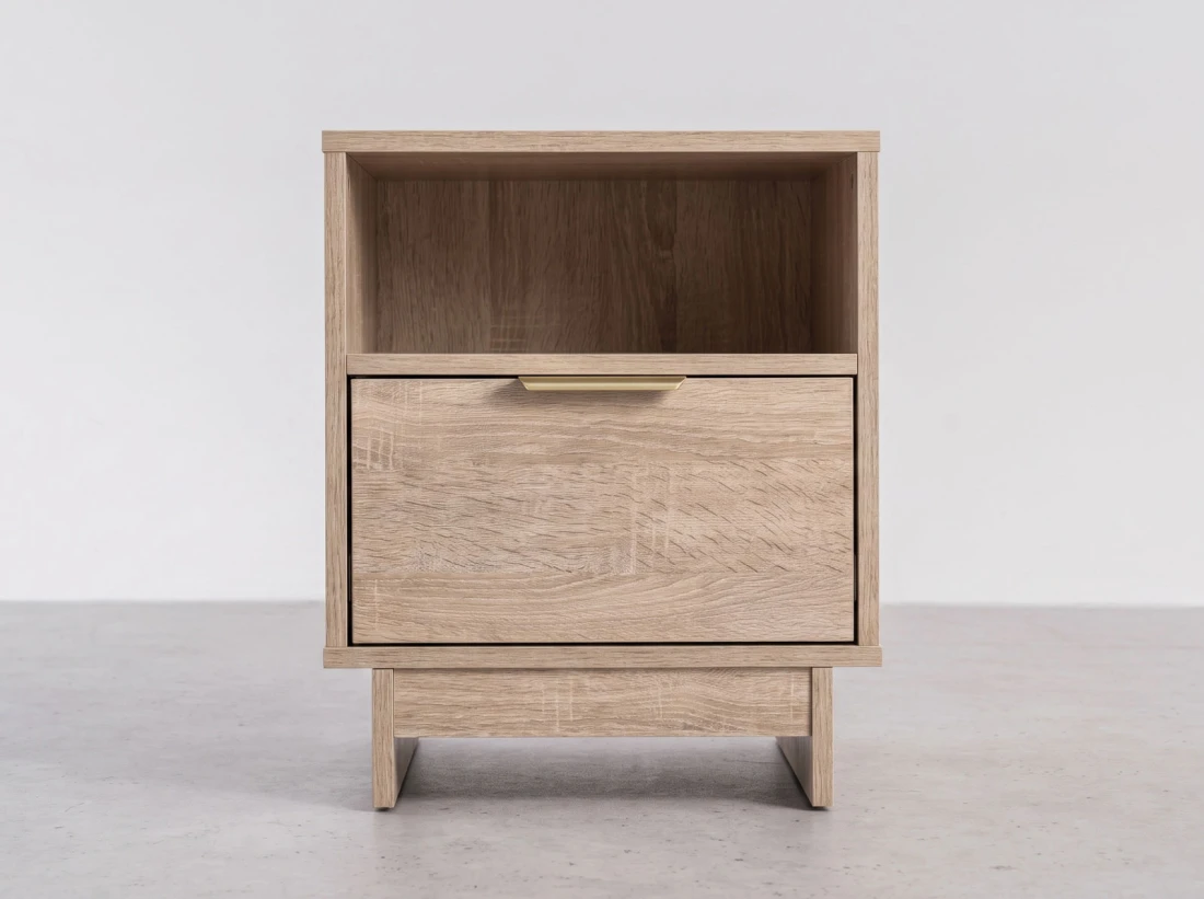 Comodino 1S 40x49 cm Axis rovere di sonoma