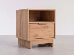 Comodino 1S 40x49 cm Axis rovere artigianale