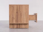 Comodino 1S 40x49 cm Axis rovere artigianale