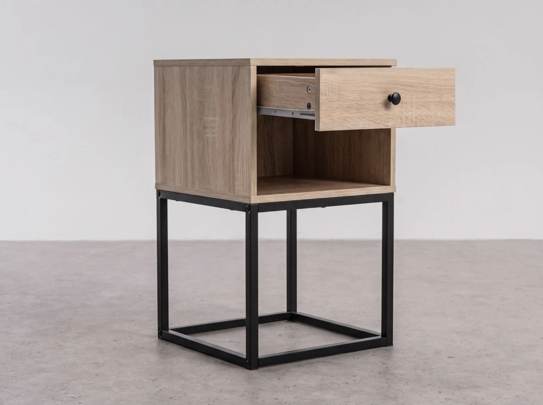 Comodino 1S Modu rovere di sonoma