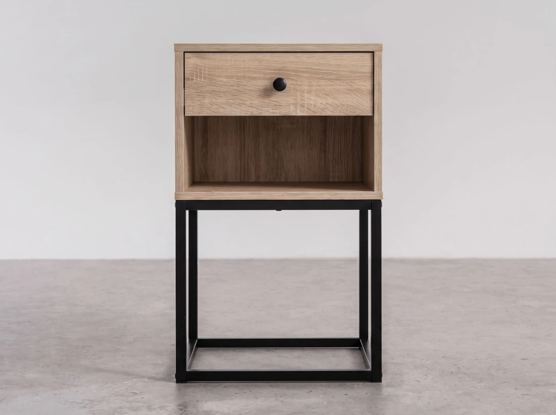 Comodino 1S Modu rovere di sonoma