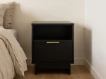Comodino 1S 40x49 cm Axis nero