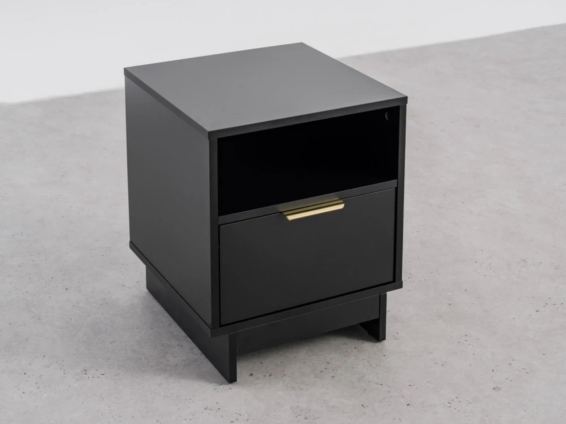 Comodino 1S 40x49 cm Axis nero