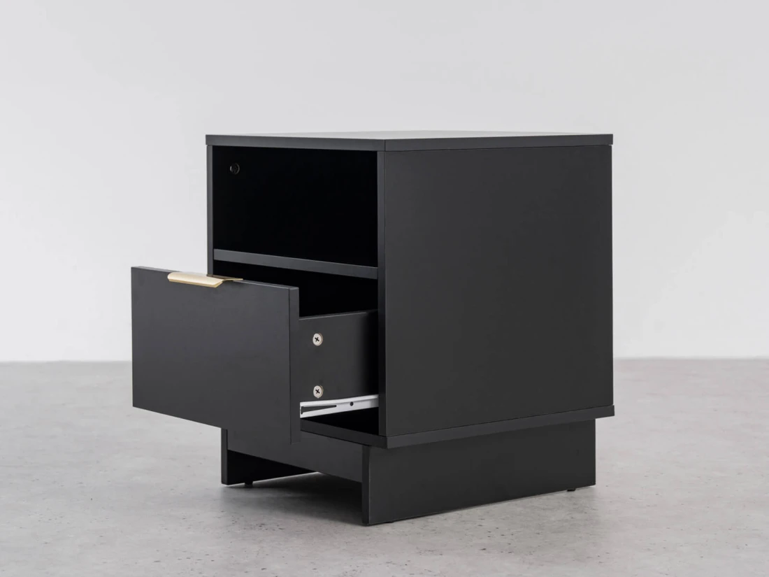 Comodino 1S 40x49 cm Axis nero