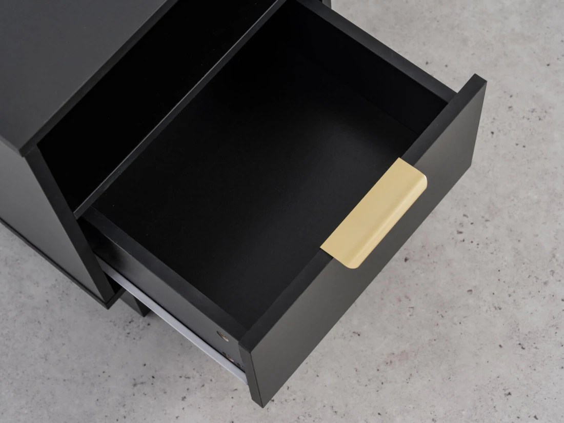 Comodino 1S 40x49 cm Axis nero