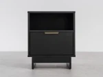 Comodino 1S 40x49 cm Axis nero