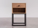 Comodino 1S Modu rovere artigianale