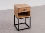 Comodino 1S Modu rovere artigianale