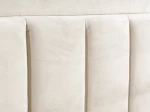 Letto matrimoniale 120x200 imbottito con contenitore TOP line 9 Bluvel 22 Beige