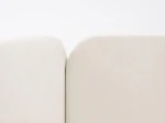 Divano singolo imbottito 90x200 con contenitore con struttura, Leo Bluvel 22 Beige