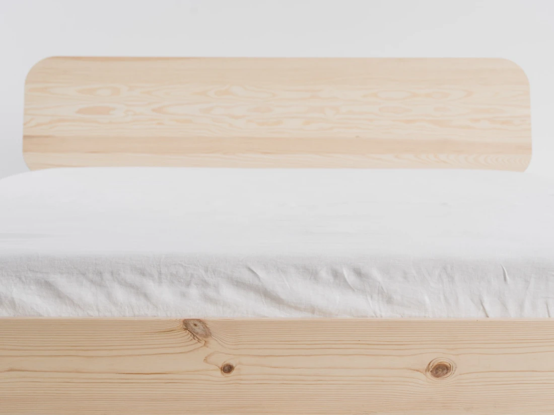 Letto in legno 180x200 Japandi pino