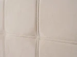 Letto imbottito 160x200 con contenitore, Rema Beige Velvet