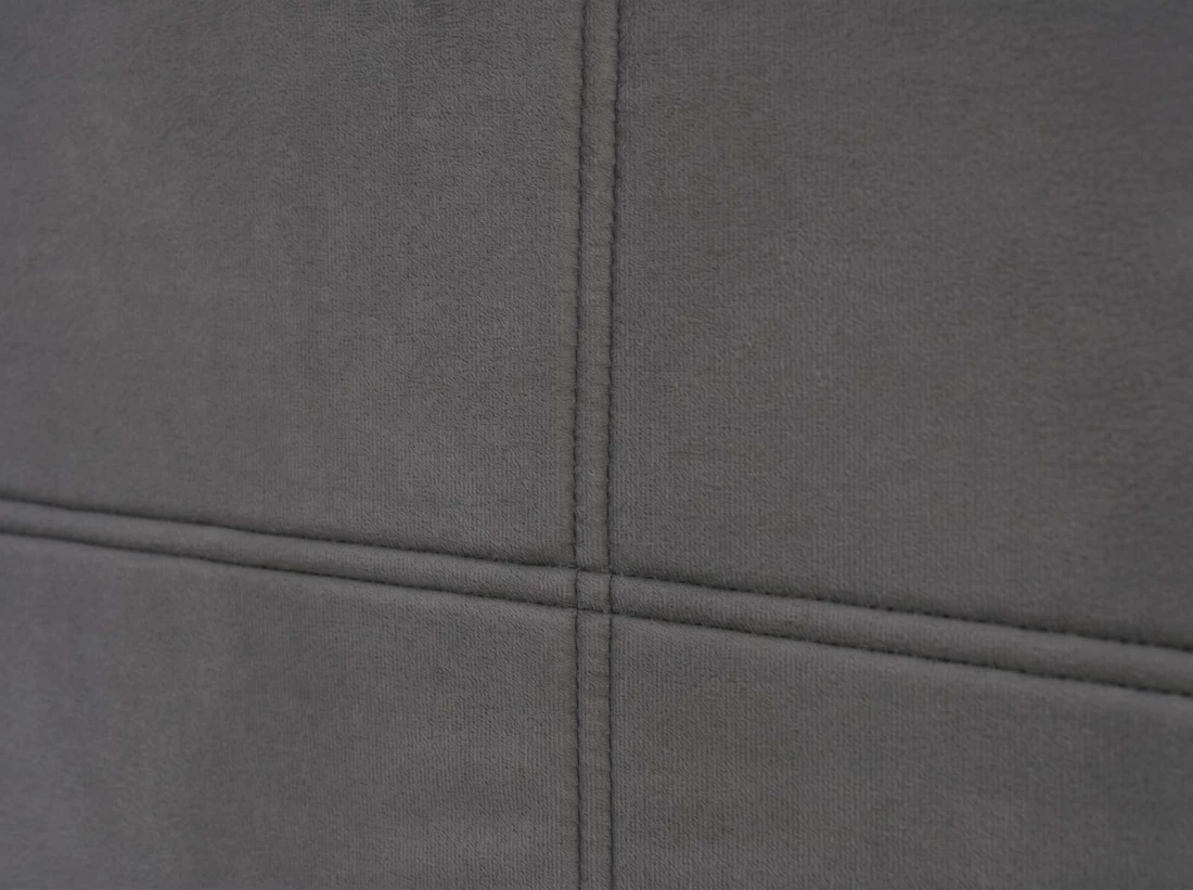 Letto imbottito 160x200 con contenitore, Rema Grafite Velvet