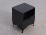 Comodino 38x47 cm Nobio nero