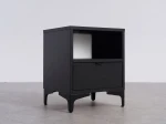 Comodino 38x47 cm Nobio nero