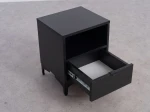 Comodino 38x47 cm Nobio nero