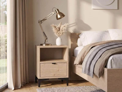 Comodino 38x47 cm Nobio rovere artisan