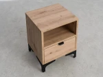 Comodino 38x47 cm Nobio rovere artisan