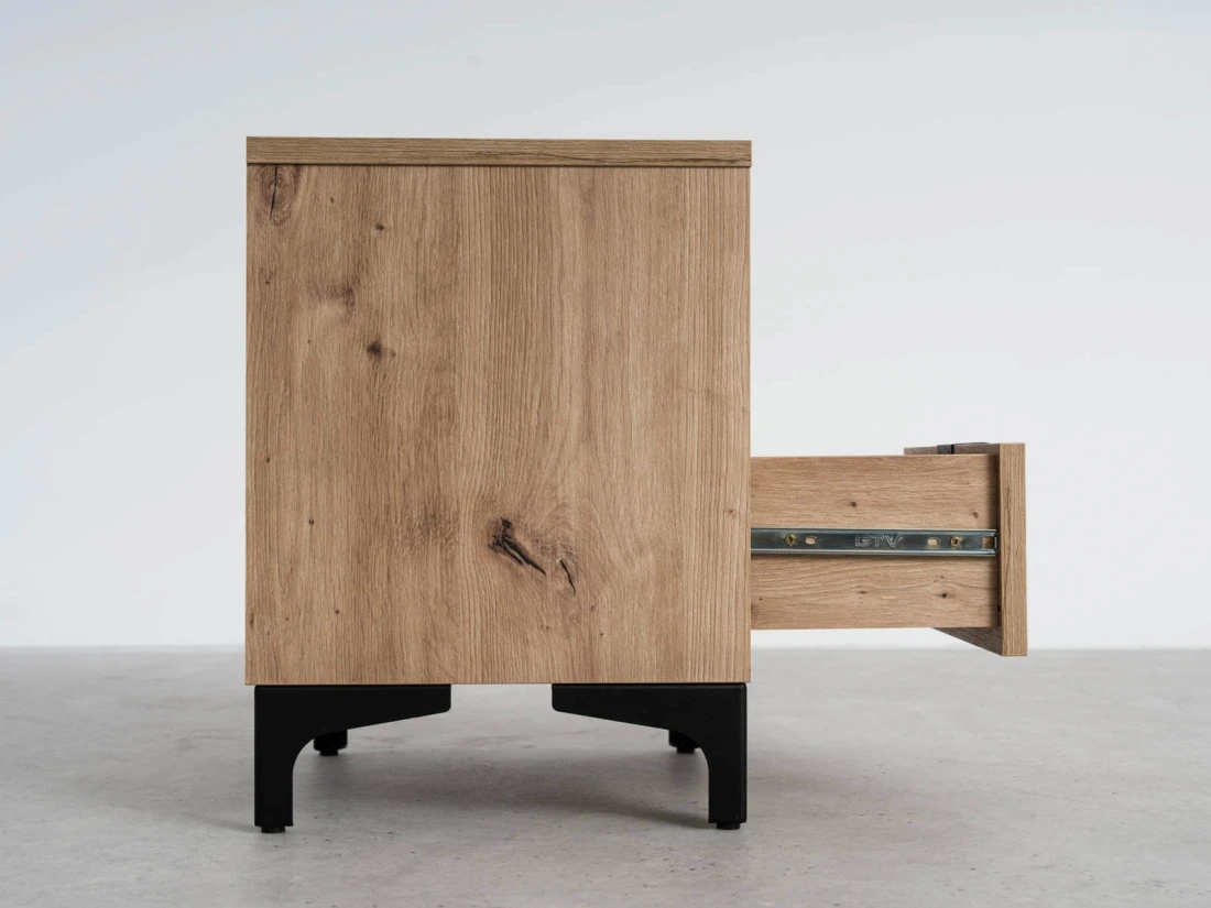 Comodino 38x47 cm Nobio rovere artisan