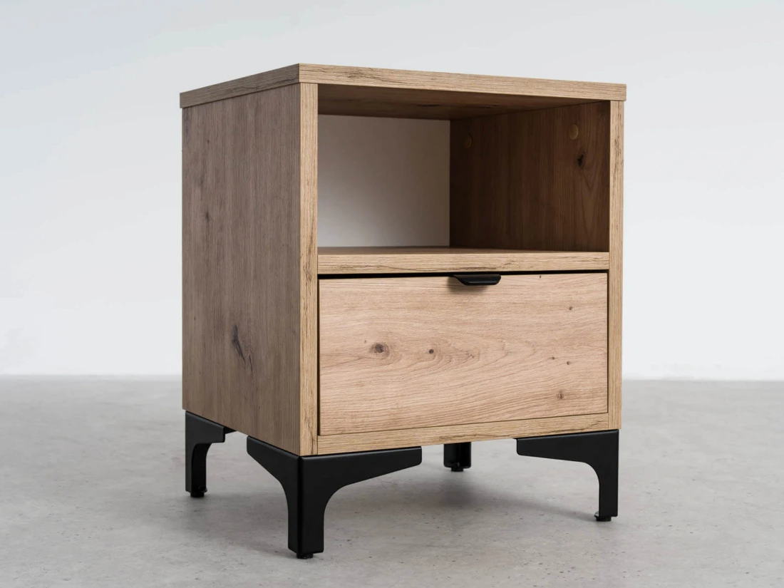 Comodino 38x47 cm Nobio rovere artisan