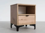 Comodino 38x47 cm Nobio rovere artisan