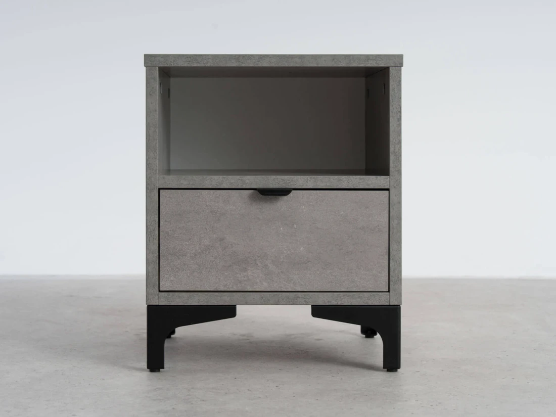 Comodino 38x47 cm Nobio cemento