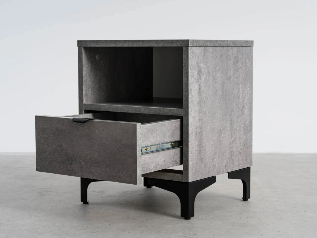 Comodino 38x47 cm Nobio cemento