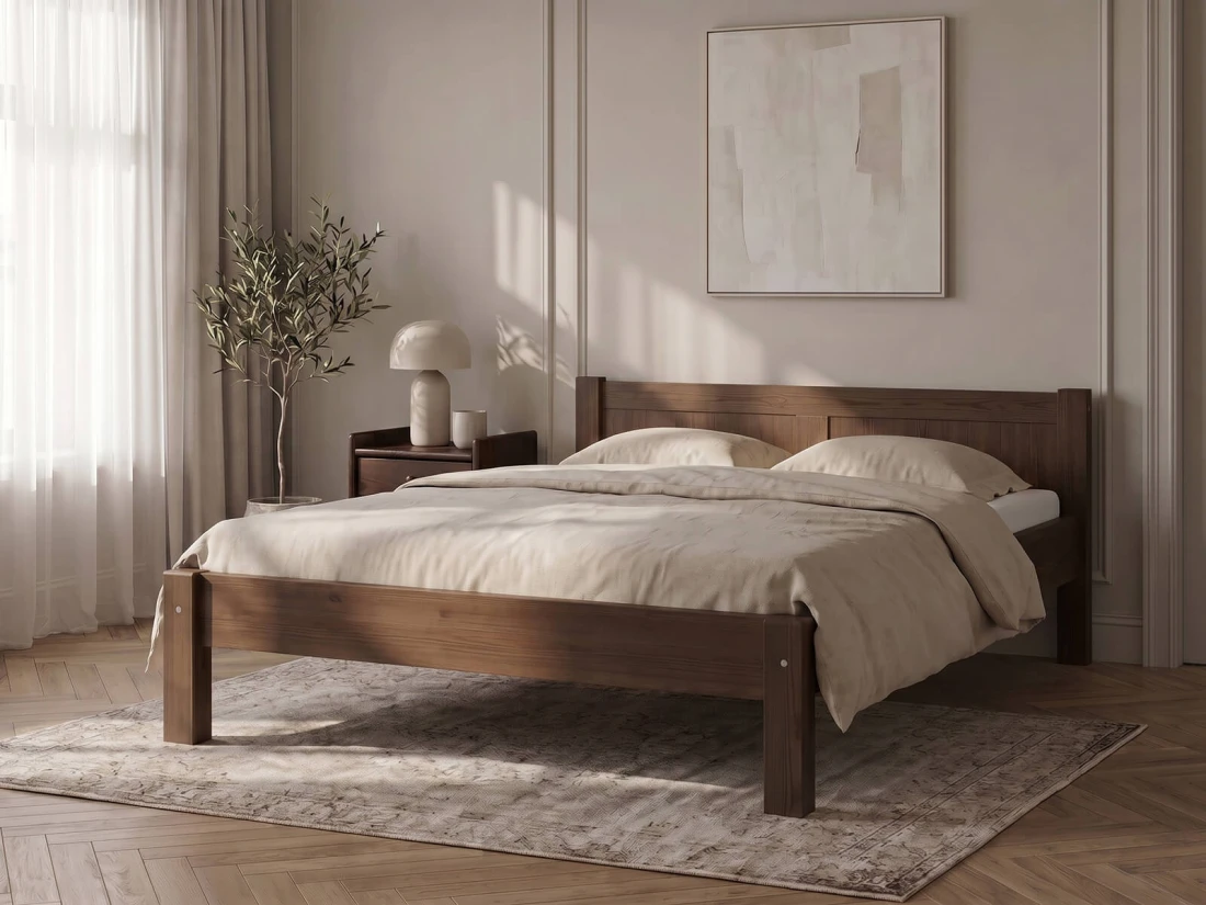 Letto 180x200 Wiktoria noce