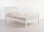 Letto in legno 90x200 Alion bianco