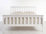 Letto in legno 120x200 Alion bianco