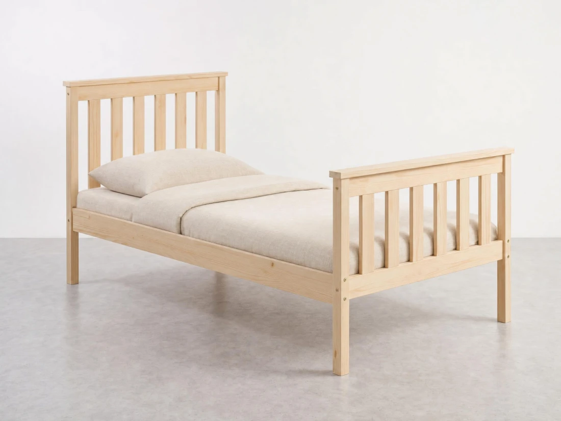 Letto in legno 90x200 Alion pino
